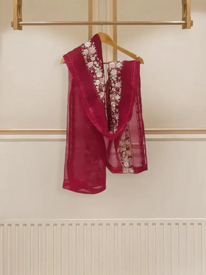 SN-Luxury Mehroon - Image 3